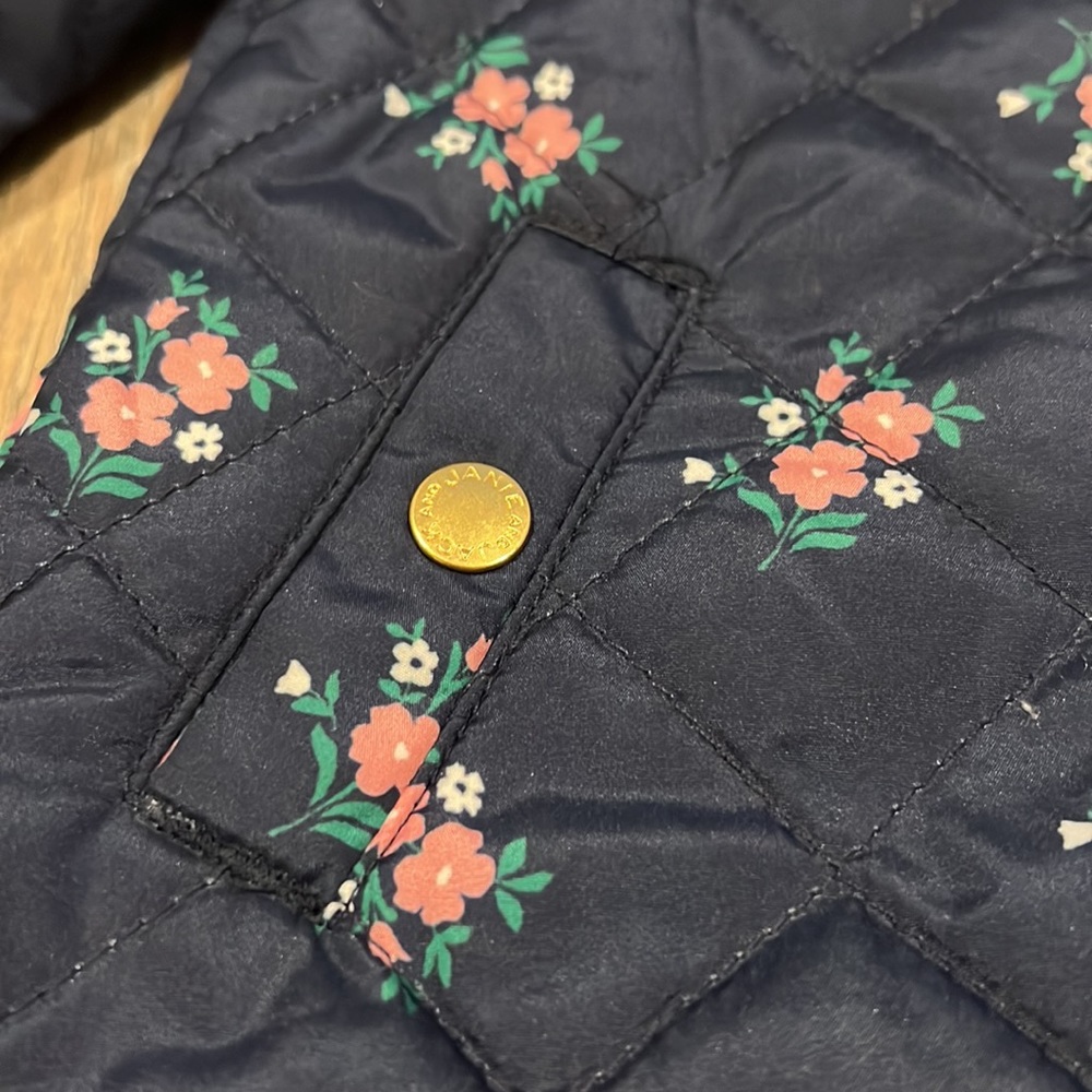 Janie and Jack Floral Coat - Picture 4 of 6